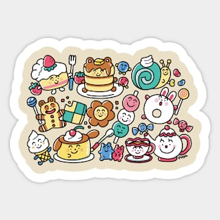 Delicious sweets Sticker